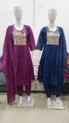 1776 To 1779 By Ossm Style Chinon Hand Work Kurtis Set Size Combo
